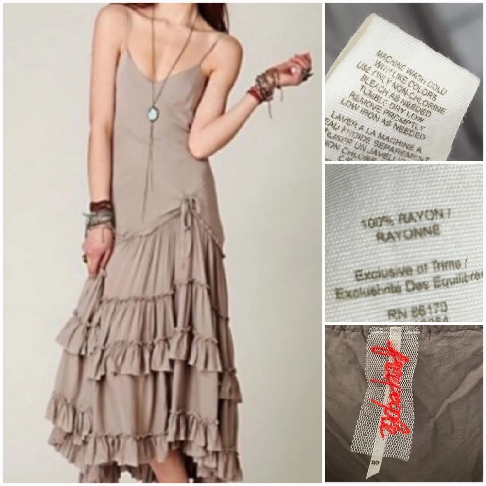 Free People Boho Ruffle Maxi Dress - Picture 7 of 8
